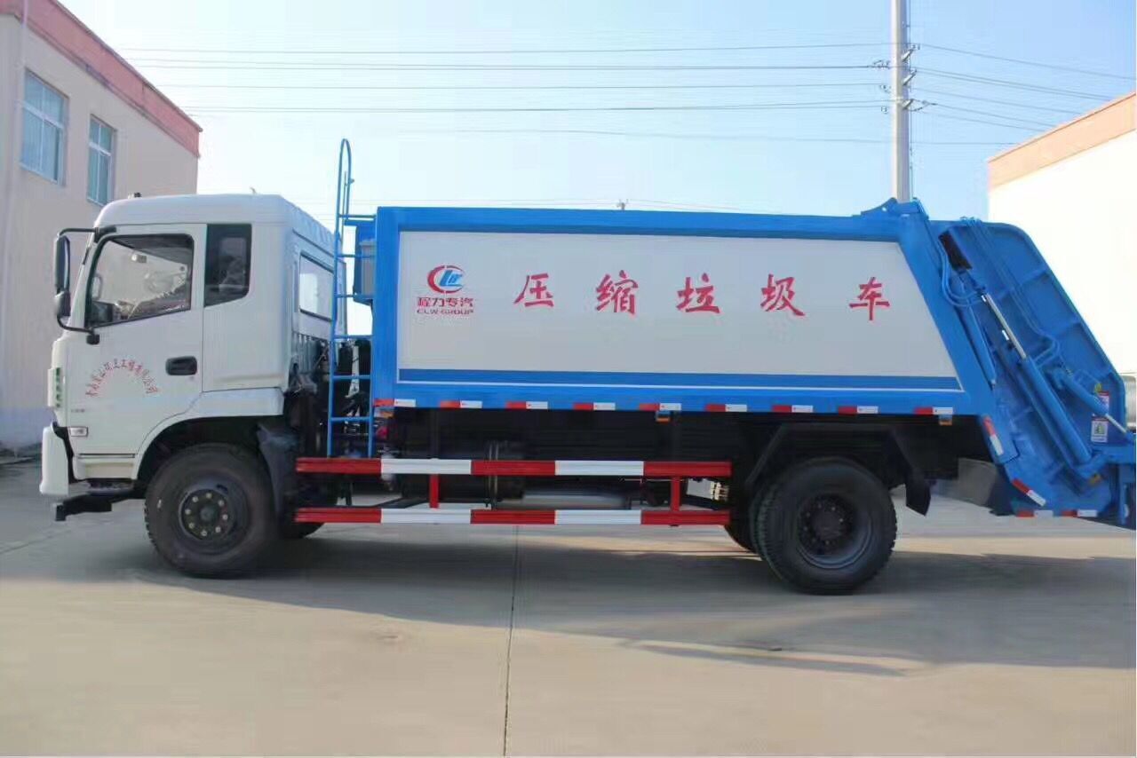 壓縮垃圾車圖片