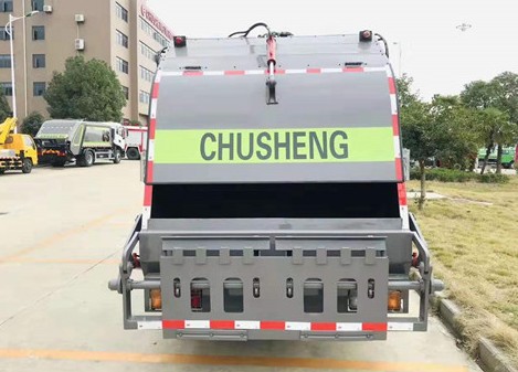 慶鈴五十鈴壓縮垃圾車圖片
