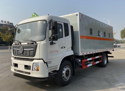 國六東風(fēng)天錦二類毒性氣體廂式運(yùn)輸車_湖北楚勝汽車