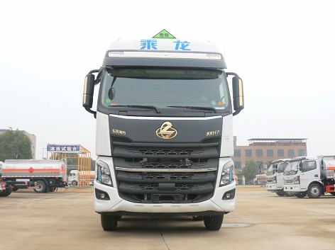 國六東風(fēng)柳汽乘龍H7前四后八鋁金油罐車圖片