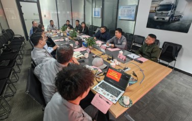 楚勝汽車集團(tuán)董事長董鳴勇帶隊赴福田汽車長沙超級卡車工廠考察交流